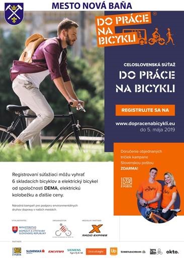 Zapojte sa do 6. ročníka súťaže „Do práce na bicykli“ – registrácia už prebieha